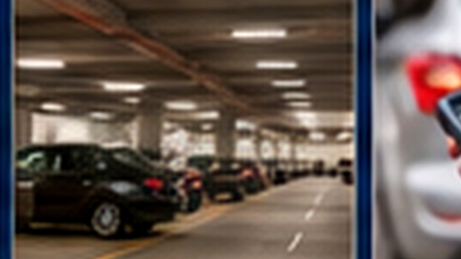 Healthcare Property Parking Management environment with organized parking operations